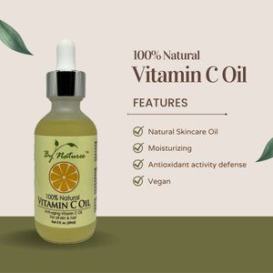 By Natures 100 Natural Oil, Vitamin C Oil, 2 Oz.